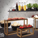 Vetro svart glassbrett GN 1/1 - for Storkjøkken - XL - Storkjøkken