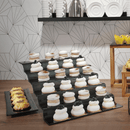 Vetro svart glassbrett GN 2/4 - for Storkjøkken - XL - Storkjøkken