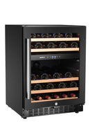 Vinkjøler, 2 - sone, 46 flasker, 570x595x(H)820mm - for Storkjøkken - XL - Storkjøkken