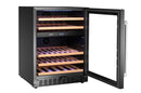 Vinkjøler, 2 - sone, 46 flasker, 570x595x(H)820mm - for Storkjøkken - XL - Storkjøkken