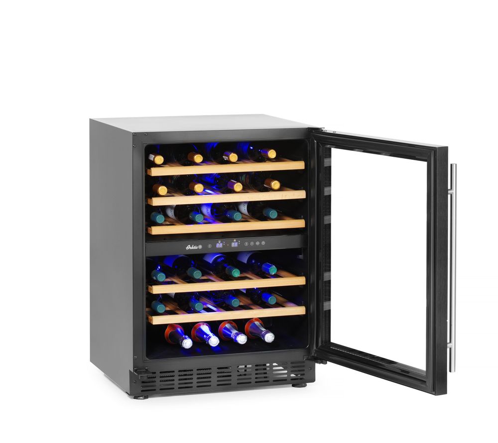 Vinkjøler, 2 - sone, 46 flasker, Arktic, 133L, 220 - 240V/90W, 595x588x (H) 820mm - for Storkjøkken - XL - Storkjøkken