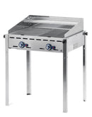 Grill, Green Fire med 2 brennere, emaljert støpejern Gastronorm 1/1 , 11,6kw, 740x615x (H) 825mm-6
