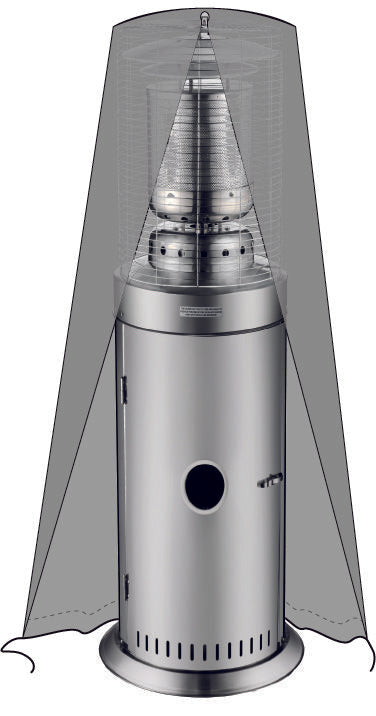 Beskyttelsesdeksel, Terrassevarmer HE272411, 580x580x (H) 1460mm