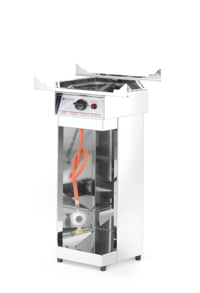 Paellakoker med panne Fiesta 600, 4,8kw, 600x600x (h) 870mm