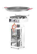 Paellakoker med panne Fiesta 800, 7kw, 800x800x (H) 900mm-2