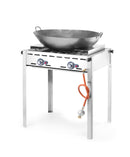 Grill, Green Fire med 2 brennere, emaljert støpejern Gastronorm 1/1 , 11,6kw, 740x615x (H) 825mm-4