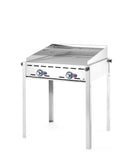 Grill Green Fire  med 2 brennere, 2 rustfritt stål gastronorm 1/1 grillnett, 11,6kw, 740x612x (H) 825mm-2