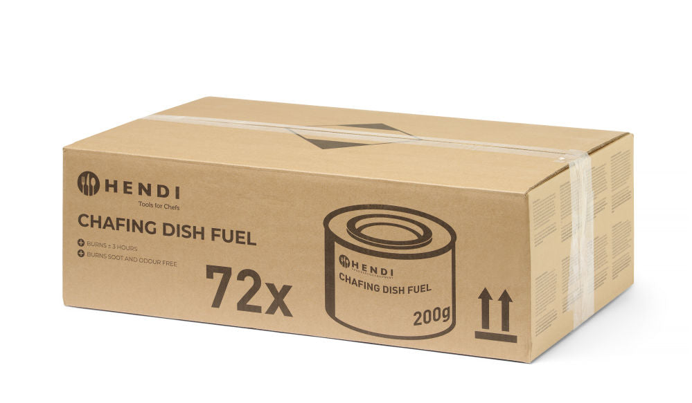 Drivstoff pasta tynn flytende for Chafing buffet varmer, 72 stk