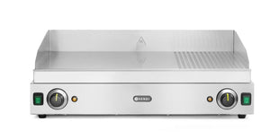 Flatgrill 1/3 ribbet, 2/3 flat, 1/3 ribbet, 230V/3500W, 720x530x (H) 250mm