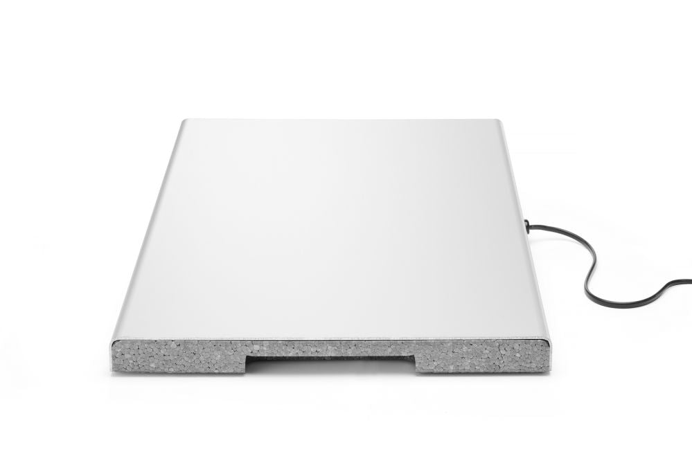 Varmeplate, 230V/190W, 530x325x (H) 30mm