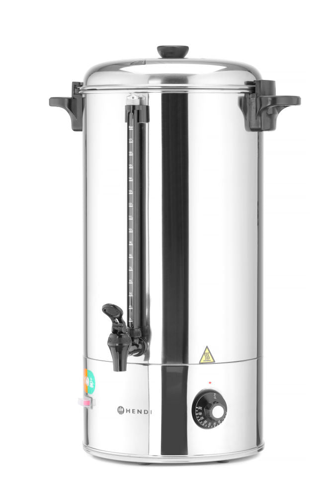 Vannkoker for varme drikker , 9L, Silver, 230V/2200W, 340x227X (H) 468mm