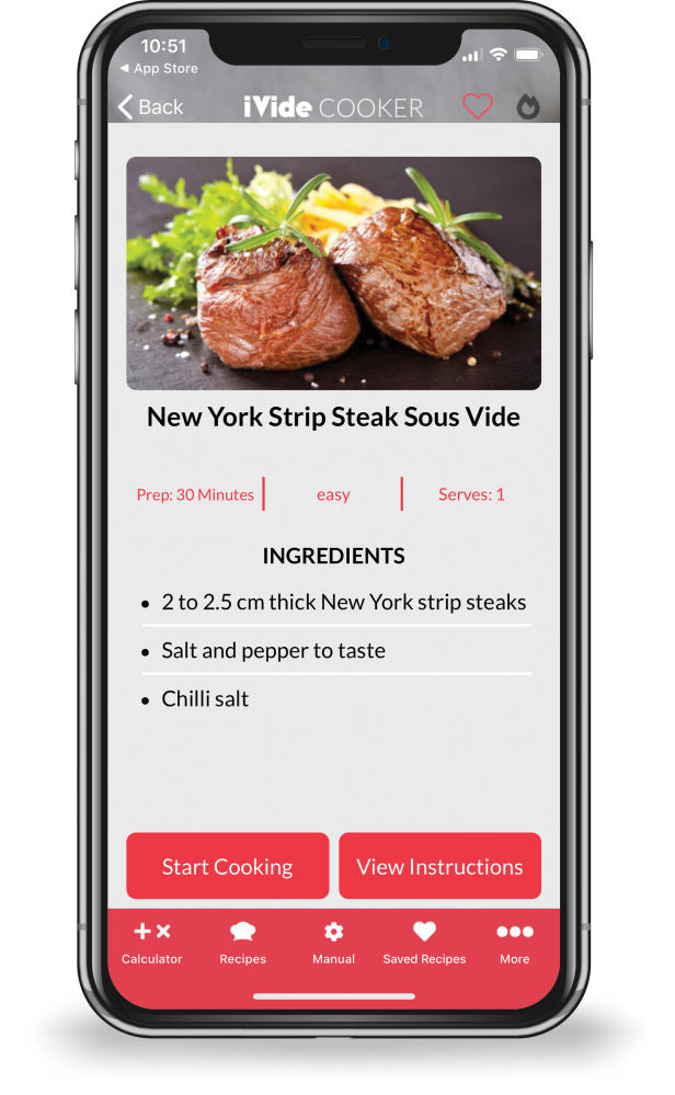 Ivide sirkulator pumpefor Sous-Vide 2.0 Cooking, Sousvidetools, 230V/1200W, 63x97X (H) 344mm