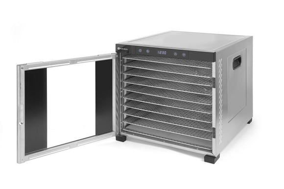 Food Dehydrator - Mattørker, 10 skuffer, 230V/1000W, 417x535X (H) 430mm