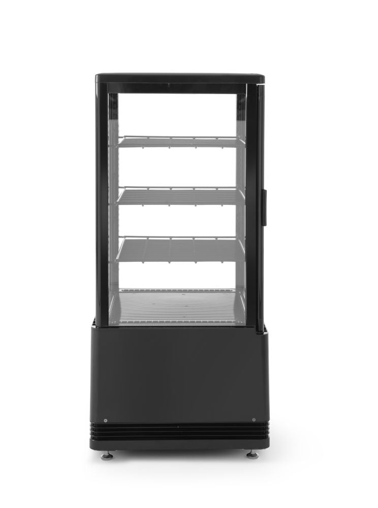 Kjøle vitrineskap 68L, Arktic, svart, 230V/170W, 452x406X (H) 891mm