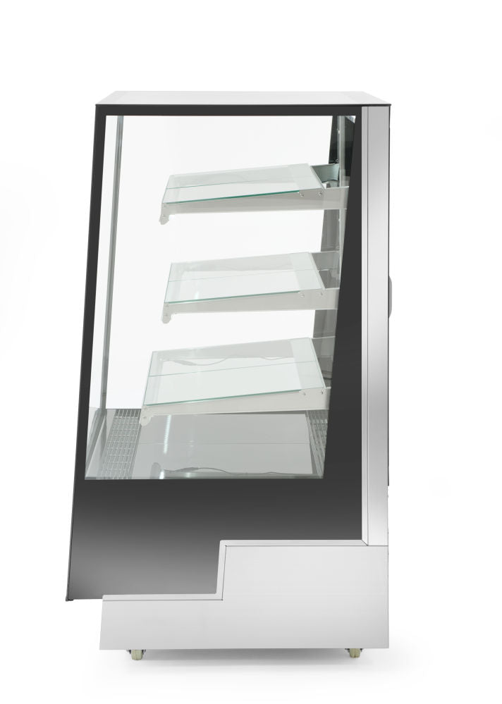 Kjølemonter med 3 skrå hyller, Arktic, 300L, 230V/480W, 650x805X (H) 1445mm