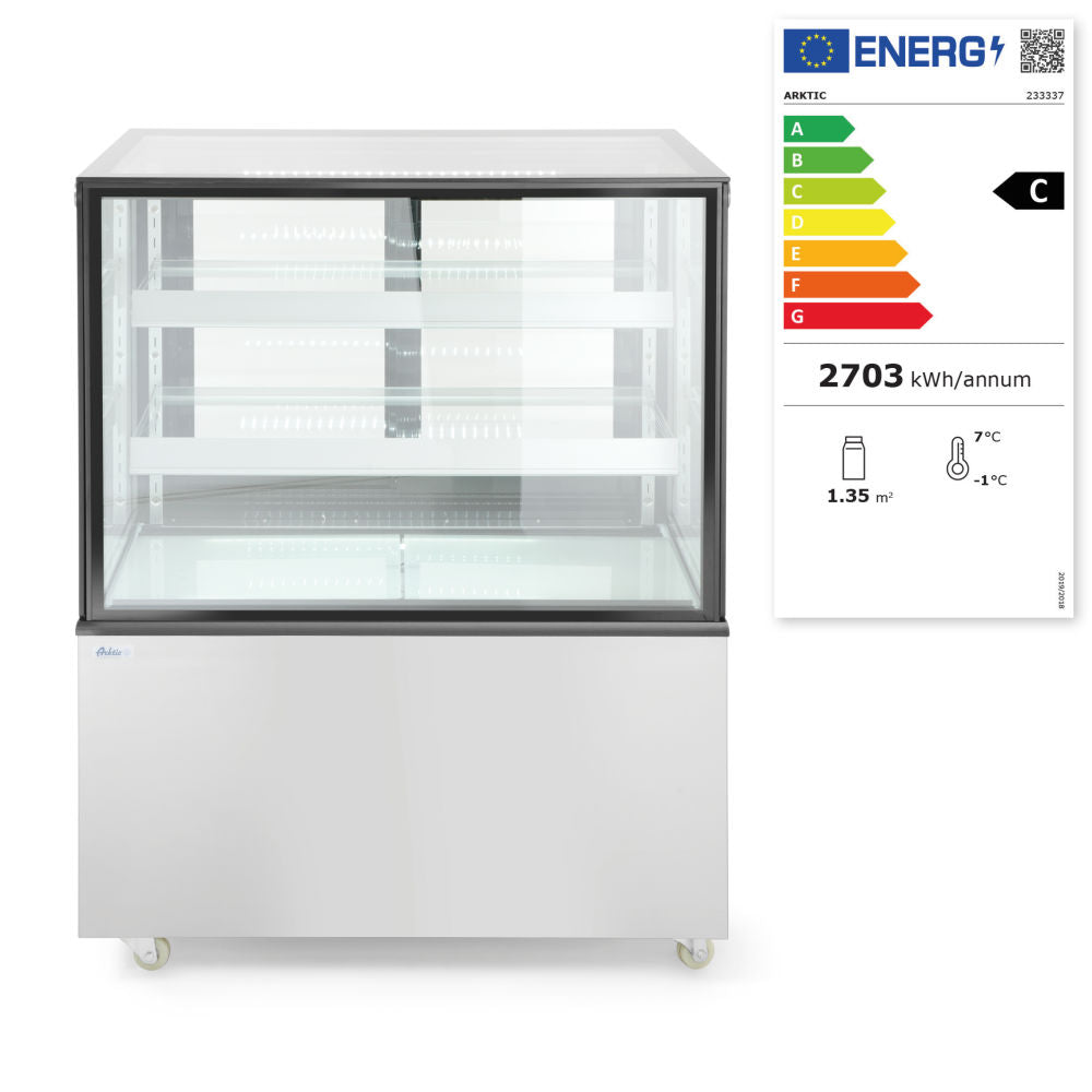 Kjølemonter med 2 hyller, Arktic, 300L, 230V/480W, 915x675X (H) 1210mm