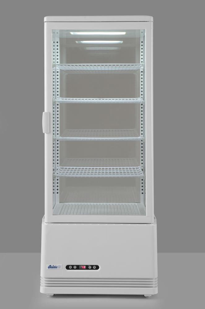 Kjøle vitrineskap 98L, Arktic, svart, 230V/210W, 452x406X (H) 1116mm