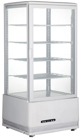 Kjøle vitrineskap 98L, Arktic, White, 230V/210W, 452x406X (H) 1116mm