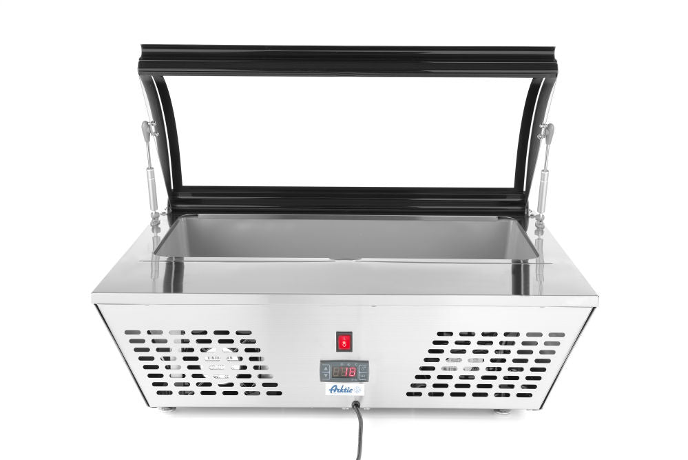 Design salat kjøler, Arktic, 67L, 230V/105W, 767x612X (H) 328mm