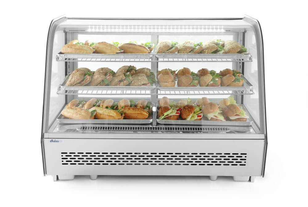 Kakedisplay kjøleskap, Arktic - 120L