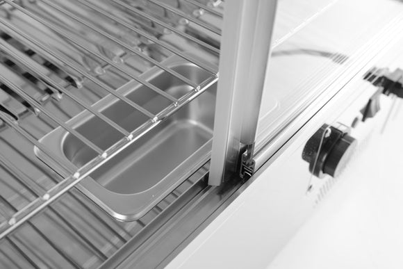 Varmeskap display, 120 liter, 230V/1100W, 678x568X (H) 686mm