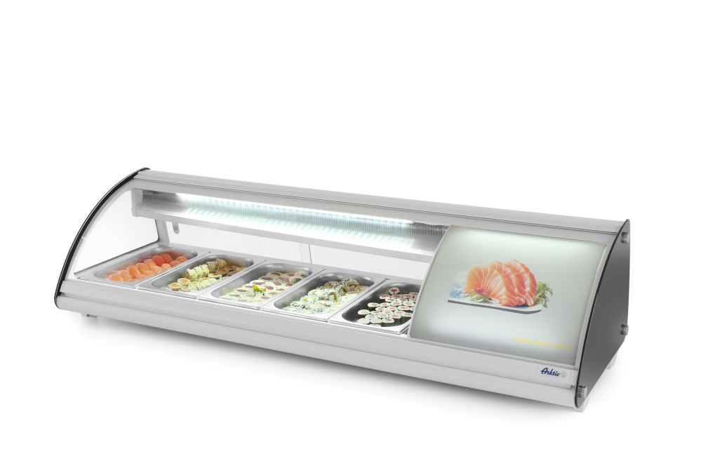 Sushi Display 5x GN 1/3 - Arktic