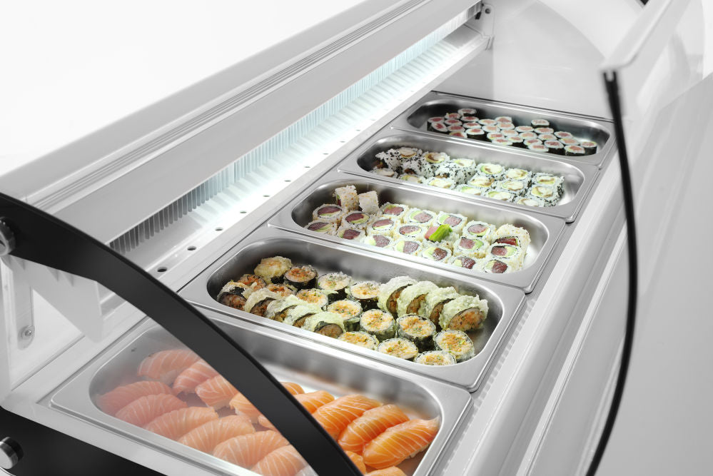 Sushi Display 5x GN 1/3 - Arktic