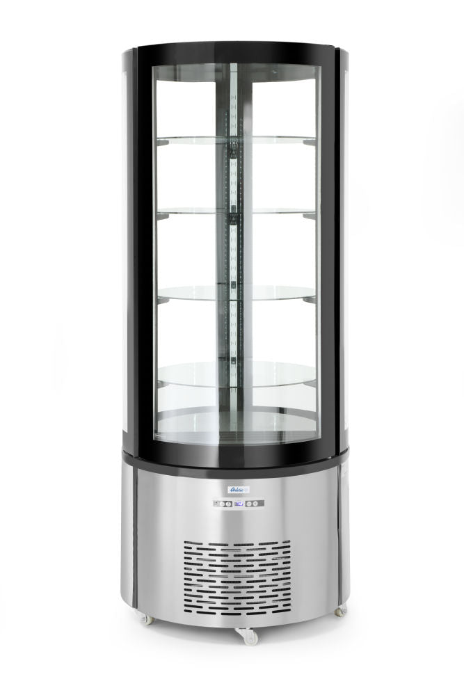 Kakedisplay rund, Arktic - 360L