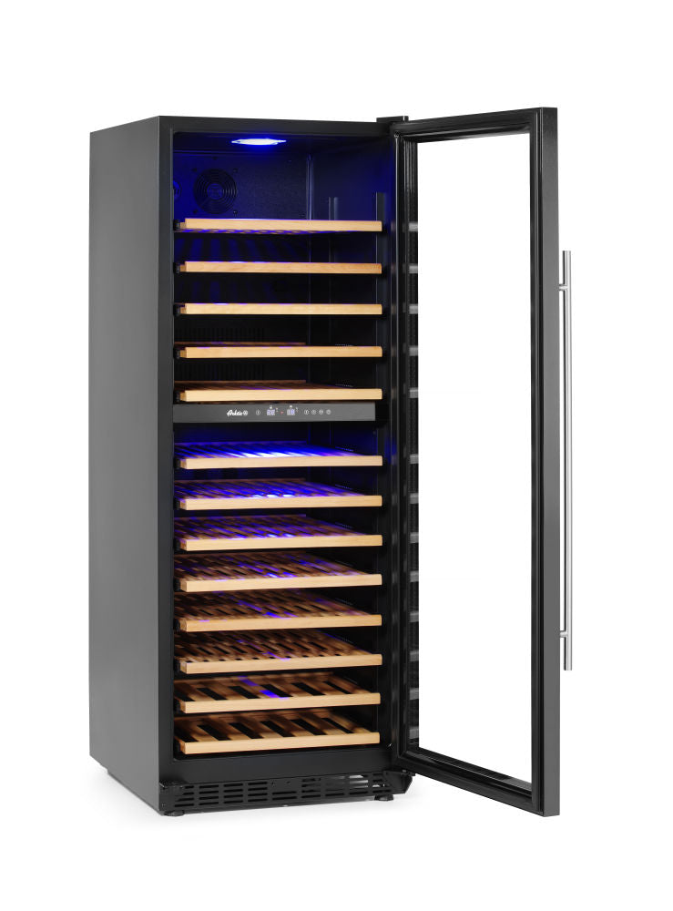 Vinkjøler, 2-sone, 135 flasker, Arktic, 387L, 220-240V/130W, 595x680X (H) 1625mm