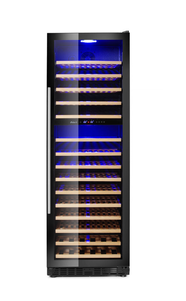 Vinkjøler, 2-sone, 160 flasker, Arktic, 447L, 220-240V/150W, 595x685X (H) 1795mm