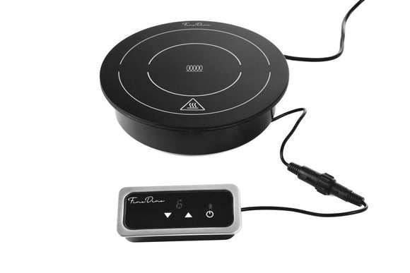 Induksjonsvarmer 800W, Fine Dine, Sort, 230V/800W, ⌀245x(H)80mm