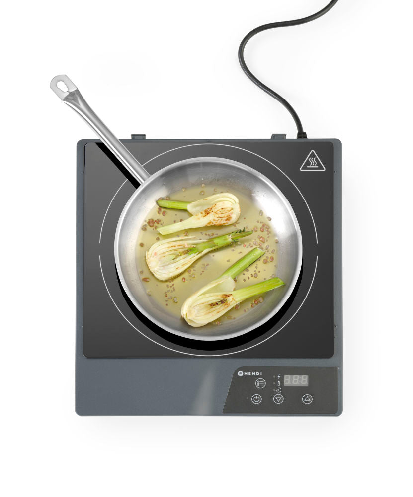Induksjon koketopp 1. sone Model 1800,  230V/1800W, 315x345X (H) 70mm