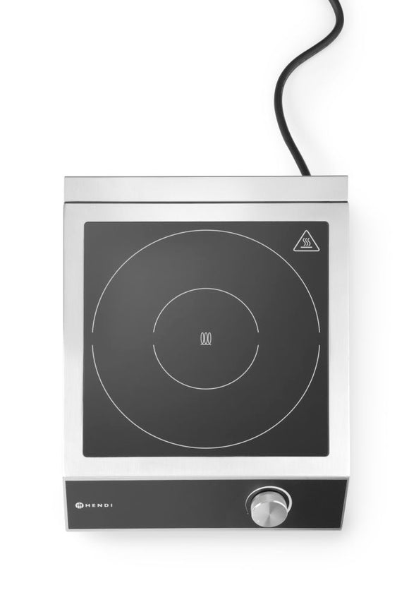 Induksjon koketopp 1. sone Model 3500 M,  230V/3500W, 327x425X (H) 100mm
