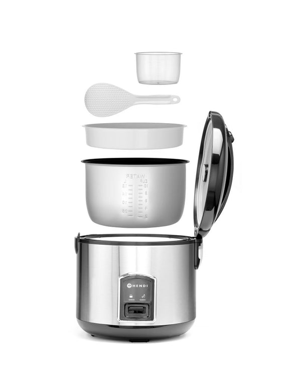 Riskoker m/dampfunksjon - 1,8 L