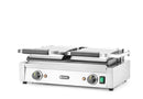 Kontakt Grill - Dobbeltversjon, Ribbed Top and Smooth Bottom, 230V/3600W, 570x370X (H) 210mm-4