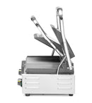 Kontakt Grill - Dobbeltversjon, halvt glatt, halvt ribbet-8