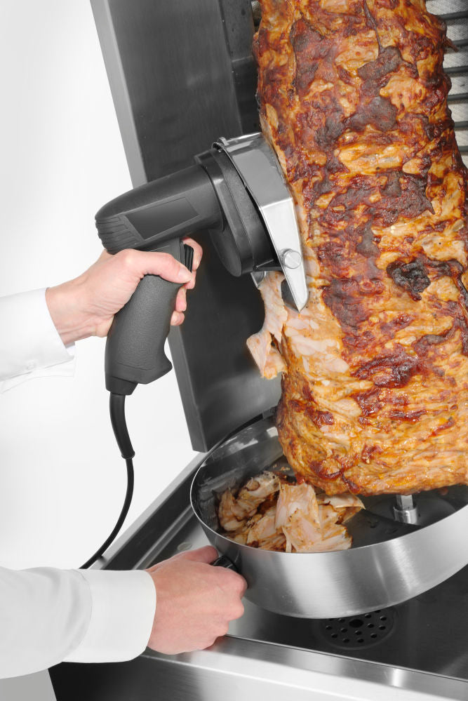 Kebab Kniv Elektrisk,  230V/80W, 202x152X (H) 182mm