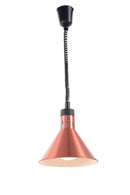 Varmelamper heve og senke Conical, Silver, 230V/250W, Ø275X (H) 250mm-7