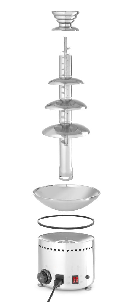 Sjokoladefontene - 5 etasjer