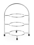 Serveringsstativ for tallerkener, plater maks. Ø 275 mm, 290x290x (H) 440mm-3