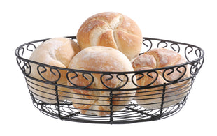 Tråd Kurv Deco Oval, 255x160x (H) 80mm