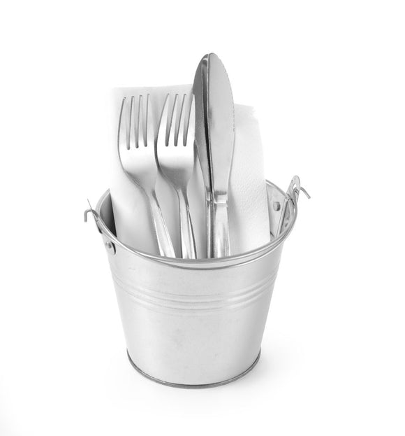 Bøtter med håndtak, Ø120x (H) 105mm