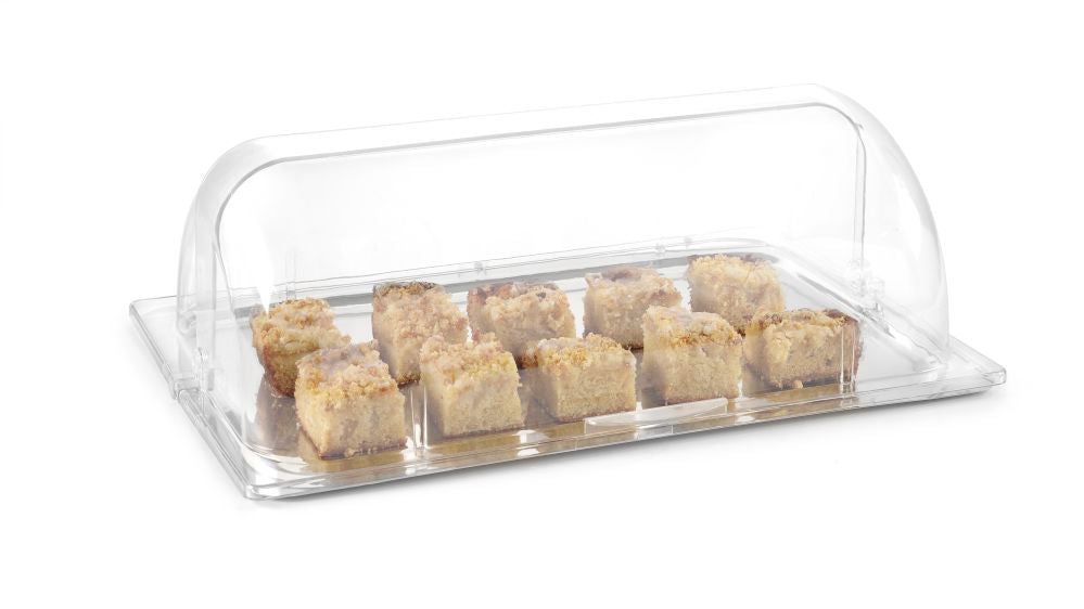 Rolltop presentasjons deksel, GN 1/1, 540x330x (H) 180mm