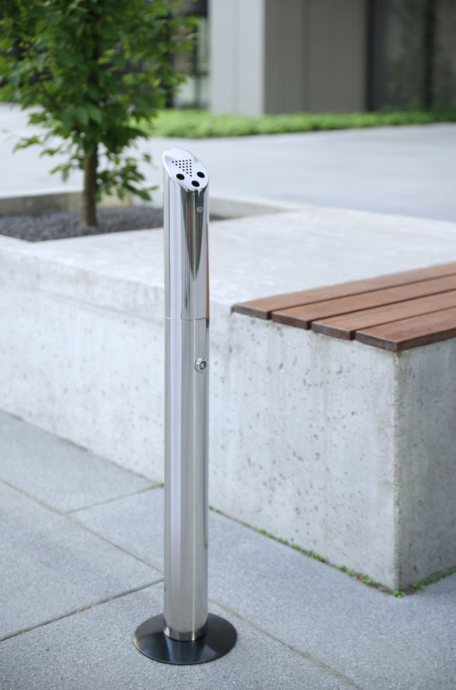 Askebegerstang stående, Ø170x (H) 920mm