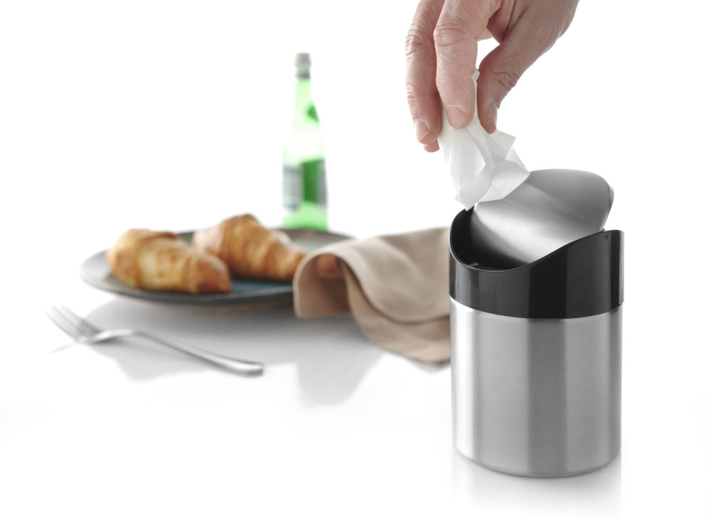 Søppel bøtte liten for bord, Ø95X (H) 130mm