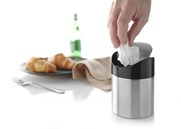 Søppel bøtte liten for bord, Ø95X (H) 130mm