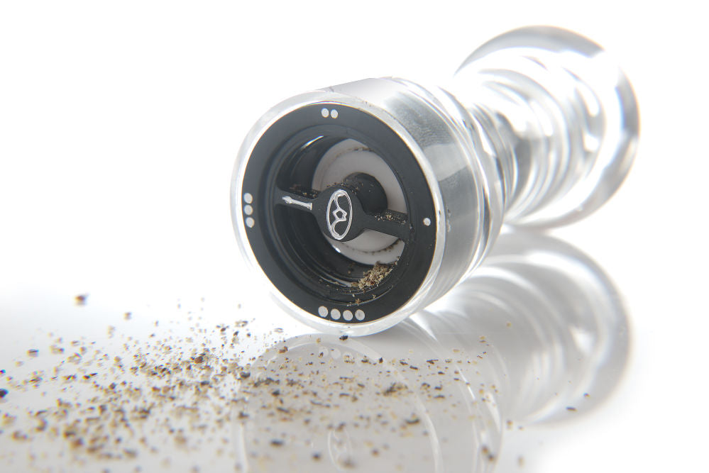 Pepperkvern - gjennomsiktig, Pepper Mill, Transparent, Ø63X (H) 180mm