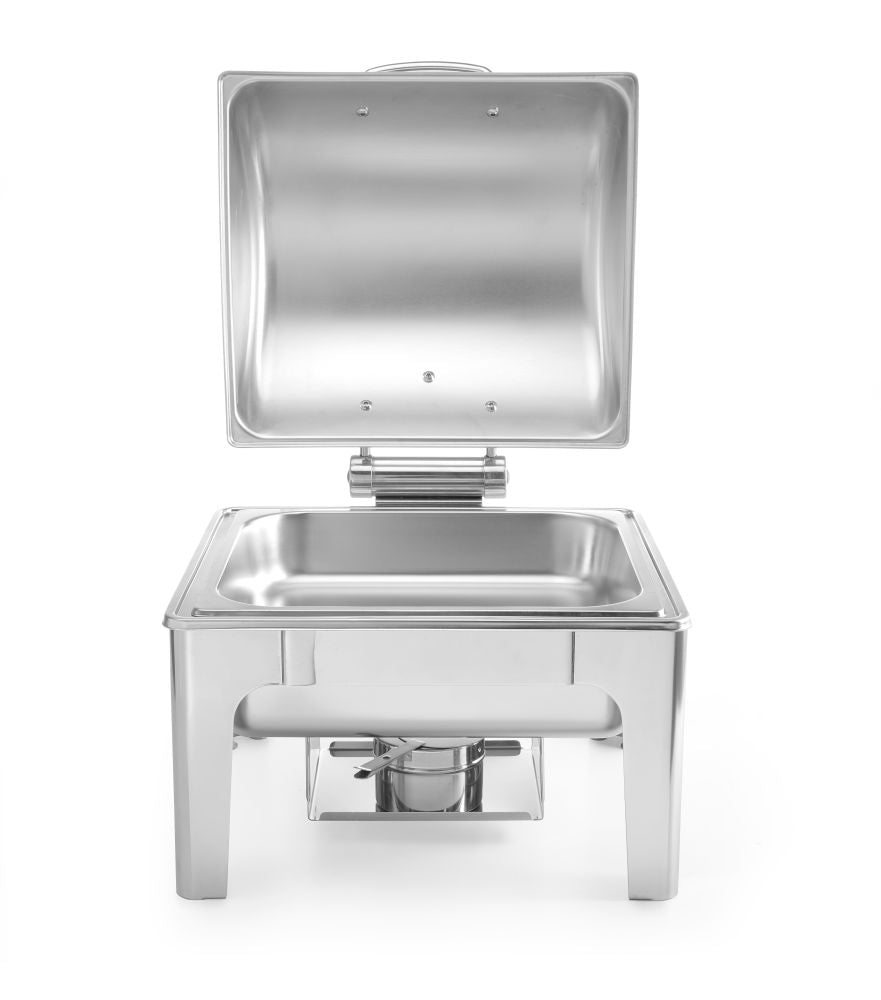 Chafing buffet varmer GN 2/3 Høyglans pollert, 6L, 395x405X (H) 320mm