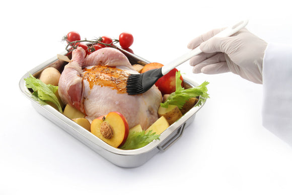 Smør/fettbørste - Flat - Silikon - 45mm