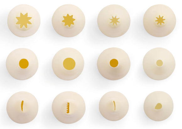 Glasurdyser - 12 pk.